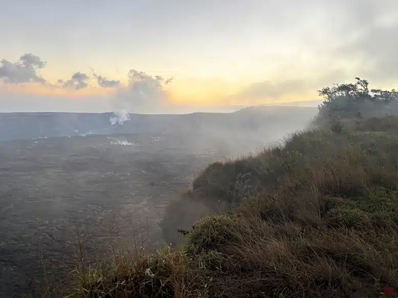 Steam Vents en la caldera del Kilauea