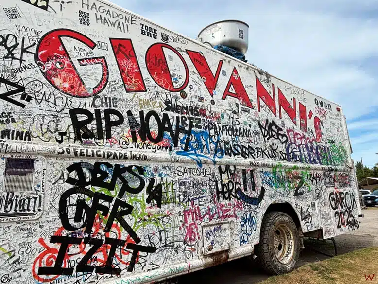 Giovannis Shrimp Truck en nuestra ruta por Oahu en un día