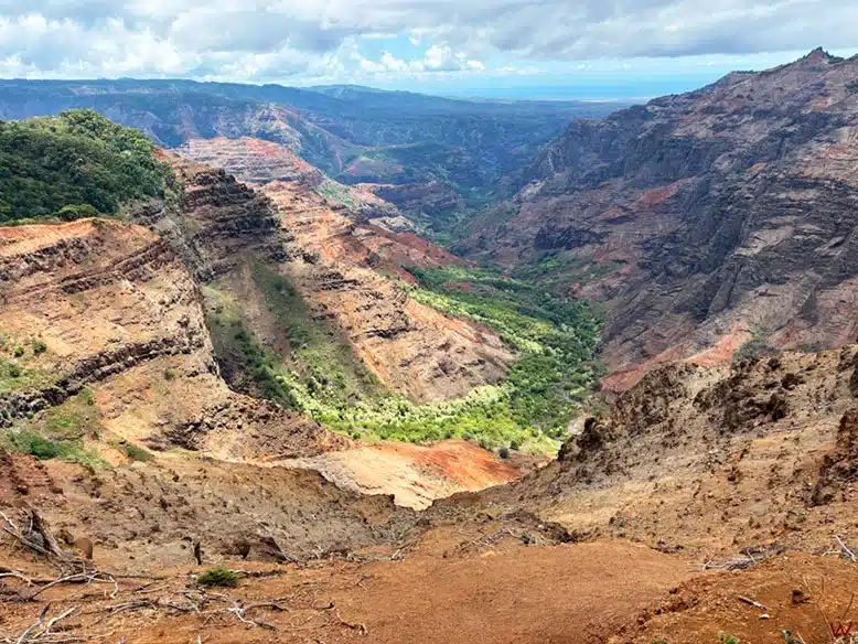 El cañón del río Waimea, una de las cosas que ver y hacer en Kauai