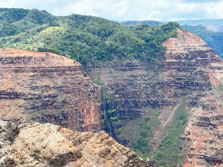 Las cataratas Waipoo en Kauai