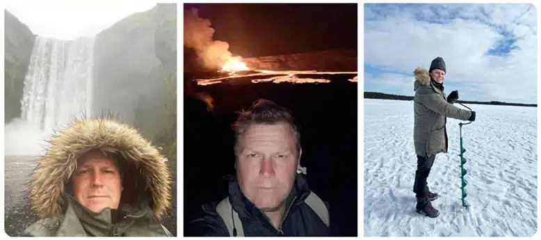 Eduardo de Los Viajes de Lewar en Finlandia, Hawaii e Islandia