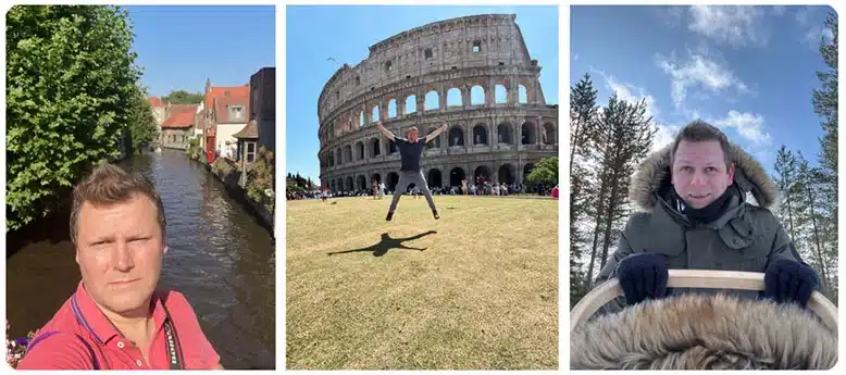 Eduardo de Los Viajes de Lewar en Finlandia, Italia y Bélgica