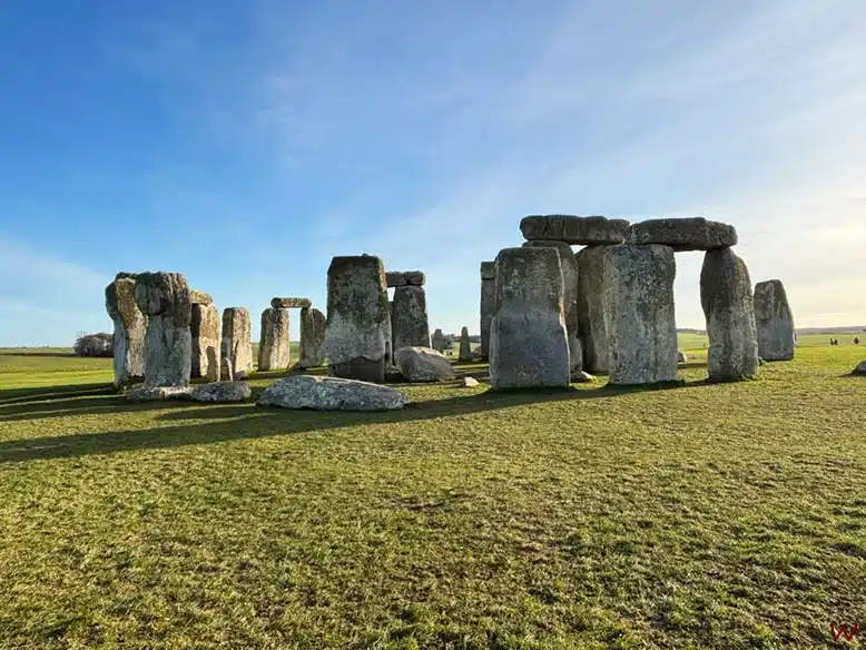Panorámica de Stonehenge en Inglaterra