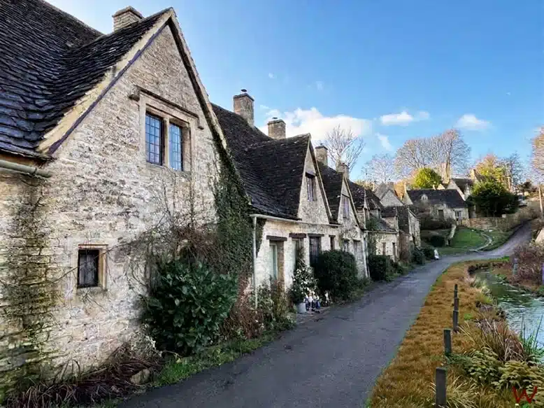 Arlington Row, el paseo más famoso de los Cotswolds