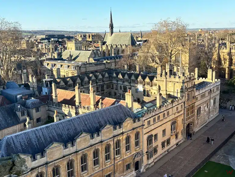 Oxford desde Santa María Virgen